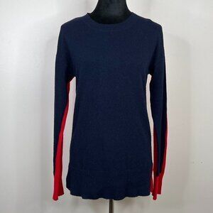 Long Tall Sally Two Tone Wool Alpaca Blend Sweater, Sz Small